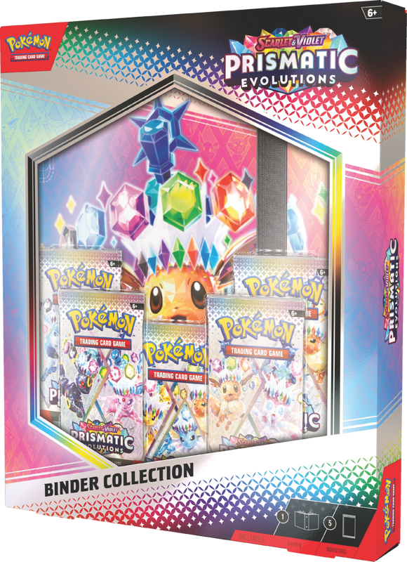 [Pre-Order] Pokemon Scarlet & Violet Prismatic Evolutions: Binder Collection